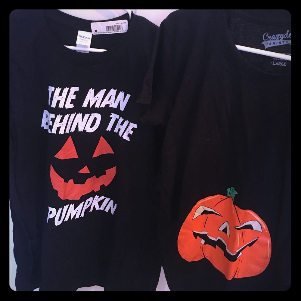 Matching maternity Halloween T-shirt’s NWT!